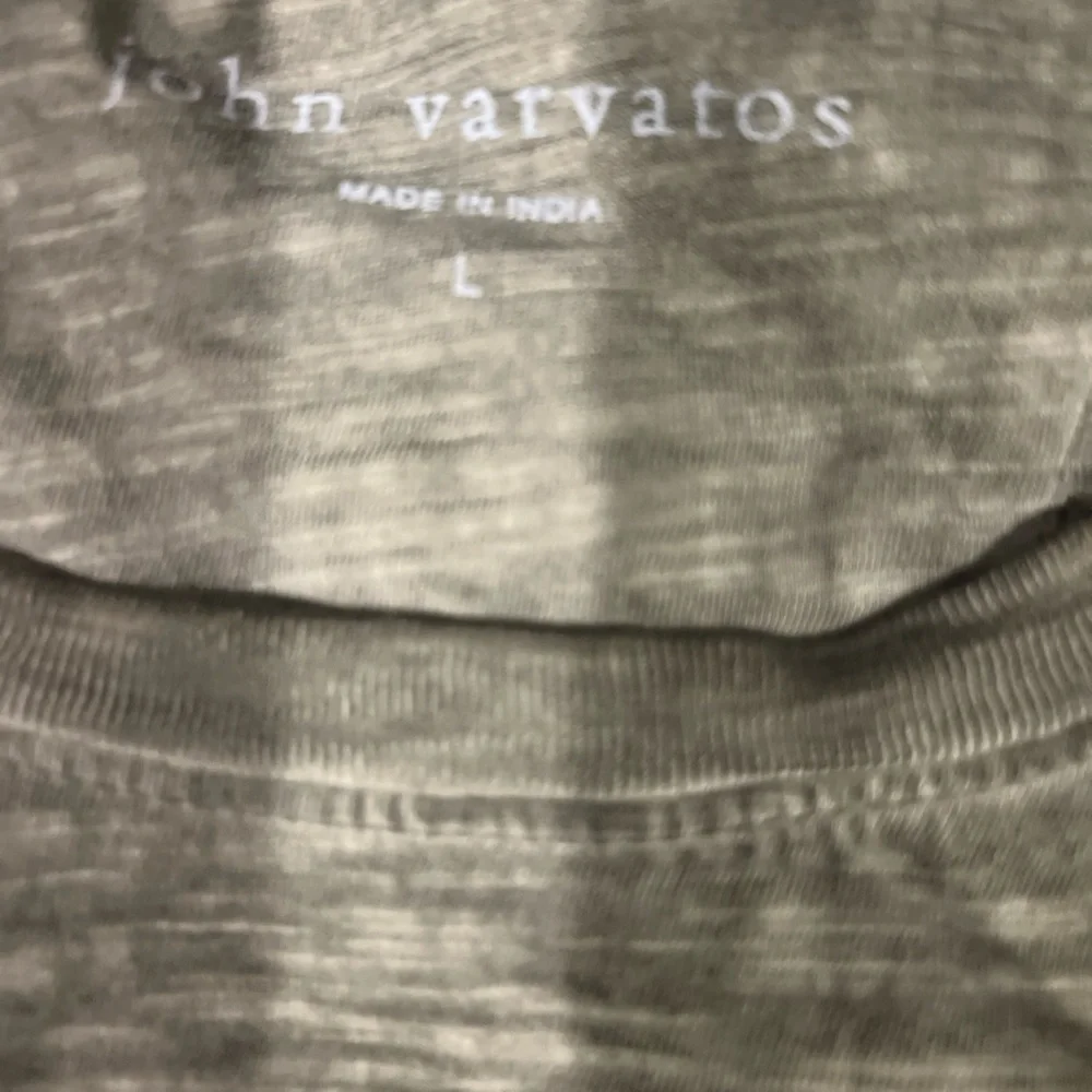 John Varvatos Sage Peace Symbol Tee trendy cool rebel but not trying too hard - Picture 2 of 3